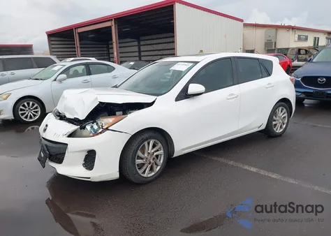 2012 Mazda Mazda3 I Touring z USA, uszkodzony, nr VIN JM1BL1L71C1695764